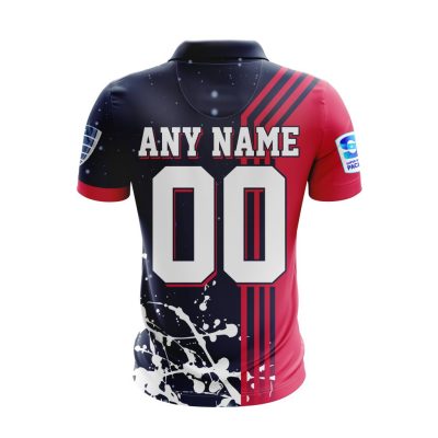 Super Rugby Melbourne Rebels Special Design Polo ST2401