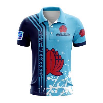 Super Rugby New South Whale Waratahs Special Design Polo ST2401