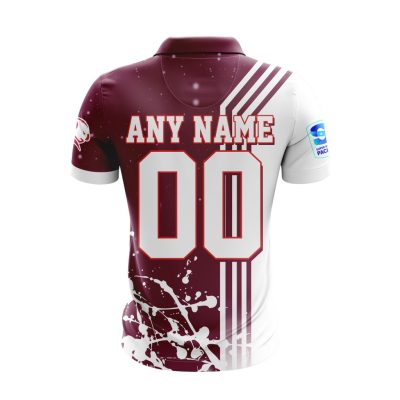 Super Rugby Queensland Reds Special Design Polo ST2401