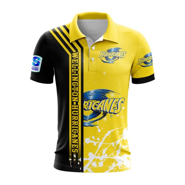 Super Rugby Wellington Hurricanes Special Design Polo ST2401