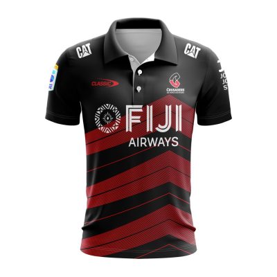 Super Rugby BNZ Crusaders Personalized 2025 Away Polo