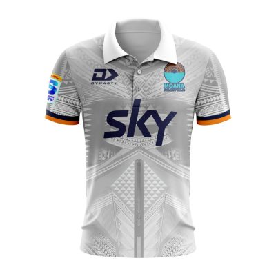 Super Rugby Moana Pasifika Personalized 2025 Away Polo