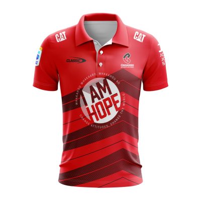 Super Rugby BNZ Crusaders Personalized 2025 Home Polo