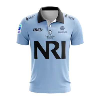 Super Rugby New South Whale Waratahs Personalized 2025 Home Polo