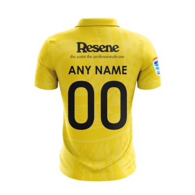 Super Rugby Wellington Hurricanes Personalized 2025 Home Polo