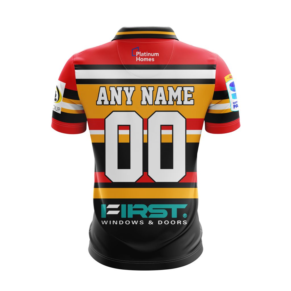 Super Rugby Gallagher Chiefs Personalized 2024 Heritage Polo