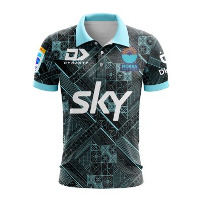 Super Rugby Moana Pasifika Personalized 2024 Heritage Polo