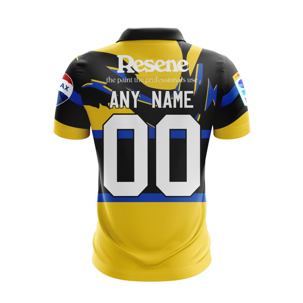 Super Rugby Wellington Huricanes Personalized 2024 Heritage Polo