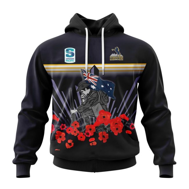 Super Rugby ACT Brumbies | Specialized 2022 Anzac Jersey Concepts V0422