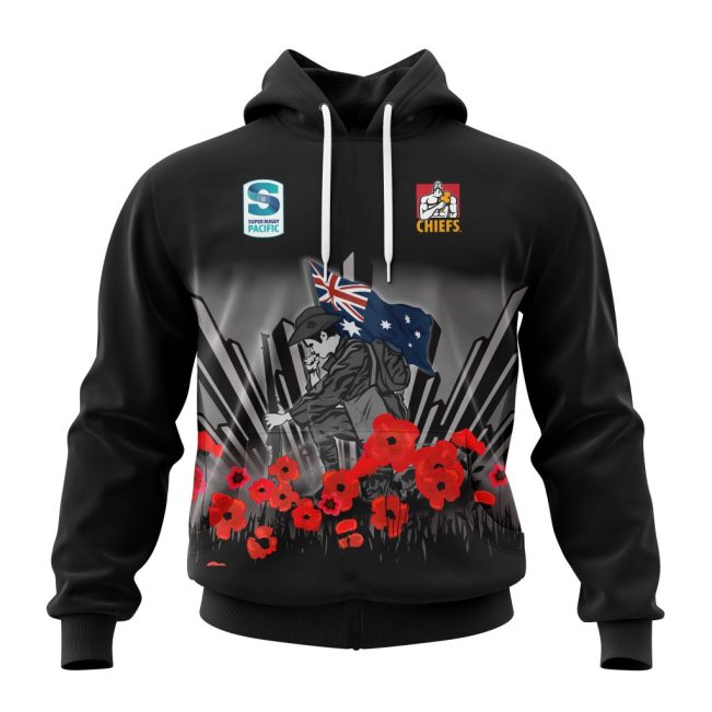 Super Rugby Gallagher Chiefs | Specialized 2022 Anzac Jersey Concepts V0422