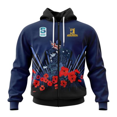 Super Rugby Speight's Highlanders | Specialized 2022 Anzac Jersey Concepts V0422