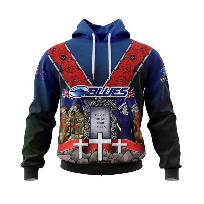 Super Rugby Auckland Blues | Specialized Anzac Jersey Concepts V0322