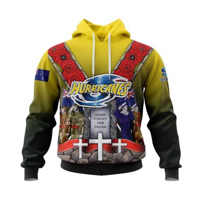 Super Rugby Wellington Hurricanes | Specialized Anzac Jersey Concepts V0322