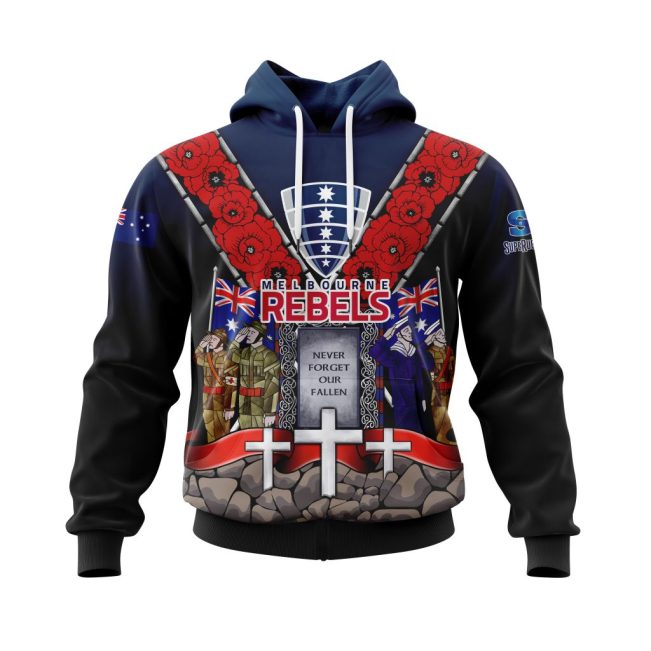Super Rugby Melbourne Rebels | Specialized Anzac Jersey Concepts V0322