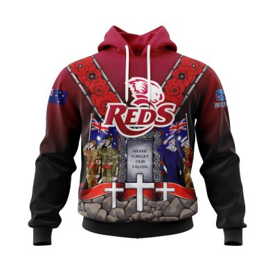 Super Rugby Queensland Reds | Specialized Anzac Jersey Concepts V0322