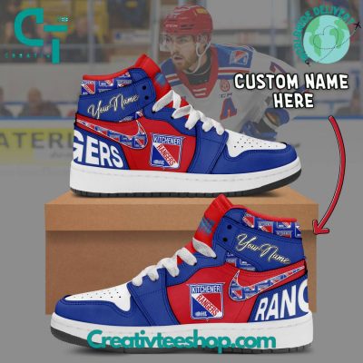 OHL Kitchener Rangers Air Jordan 1 Sneakers - soulcals.com