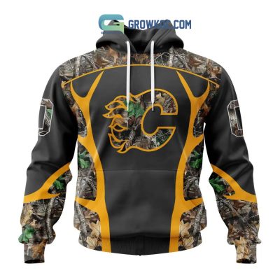 Calgary Flames NHL Special Camo Hunting Personalized Hoodie T Shirt