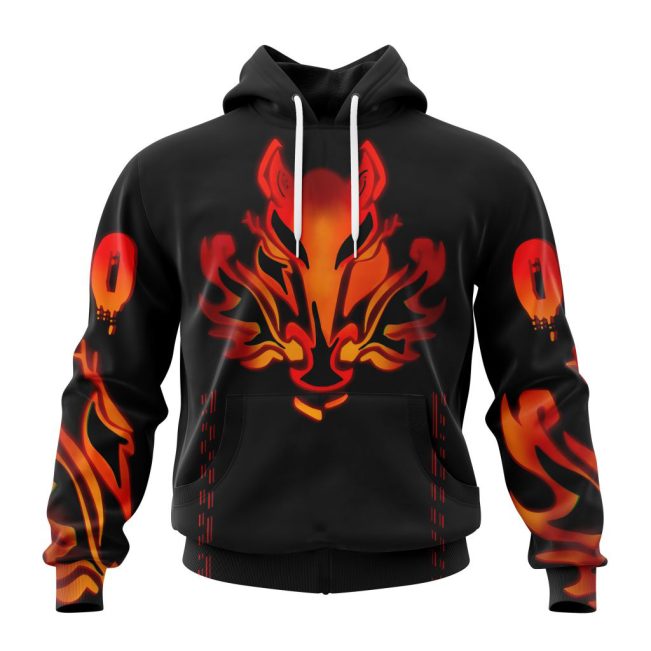 Calgary Flames NHL Special Jersey For Halloween Night Hoodie T Shirt