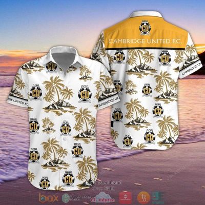 Cambridge United Hawaiian Shirt, Short - Hot Sale 2025