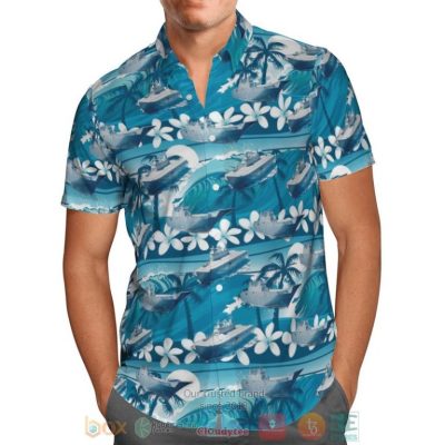 Canberra-Class Landing Helicopter Dock Royal Australian Navy Hawaiian Shirt, Shorts - Hot Sale 2025