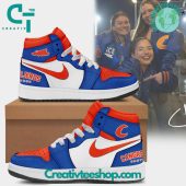 Cangrejeros de Santurce Basketball Air Jordan 1 Sneaker - soulcals.com