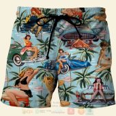 Car Pinup Girl Hawaiian Shirt Short 1 2 768x768 1.jpg - demo10