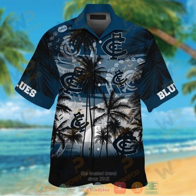 Carlton Blues Hawaiian Shirt And Shorts - Hot Sale 2025