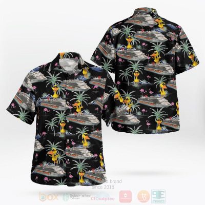 Carnival Cruise Line Carnival Horizon Cruising Duck Hawaiian Shirt, Short - Hot Sale 2025
