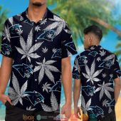 Carolina Panthers Cannabis Hawaiian Shirt Short 1 768x768 1.jpg - demo10
