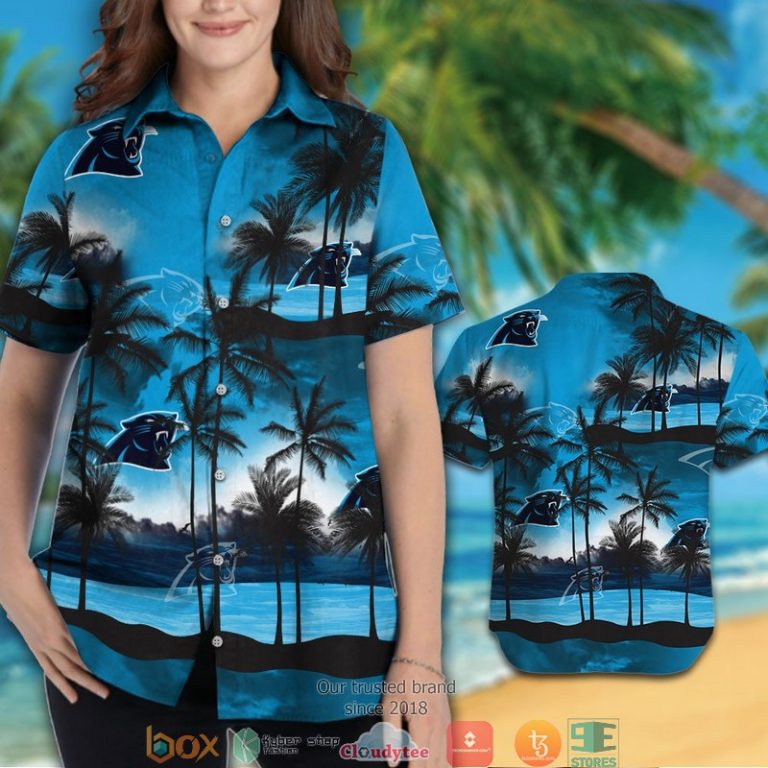 Carolina Panthers Coconut Island Ocean Hawaiian Shirt, Short - Hot Sale 2025