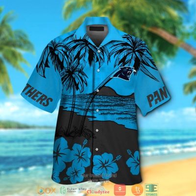 Carolina Panthers Hibiscus Coconut Island Hawaiian Shirt, Short - Hot Sale 2025