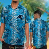 Carolina Panthers Hibiscus Flower Pattern Hawaiian Shirt Short 1 768x768 1.jpg - demo10