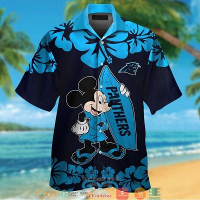 Carolina Panthers Mickey Mouse Hawaiian Shirt, Short - Hot Sale 2025