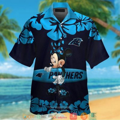 Carolina Panthers Minnie Mouse Hawaiian Shirt, Short - Hot Sale 2025