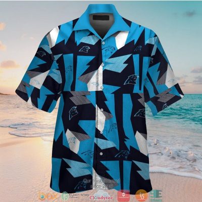 Carolina Panthers Navy Blue Hawaiian Shirt, Short - Hot Sale 2025