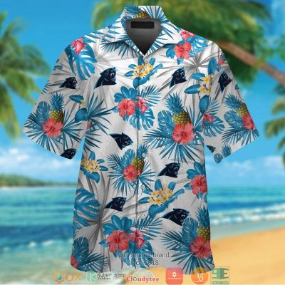 Carolina Panthers Pineapple Hibisucs Hawaiian Shirt, Short - Hot Sale 2025