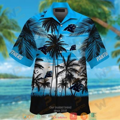 Carolina Panthers Coconut Island Blue Hawaiian Shirt, Short - Hot Sale 2025