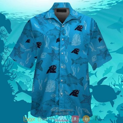 Carolina Panthers Fish Ocean Hawaiian Shirt, Short - Hot Sale 2025