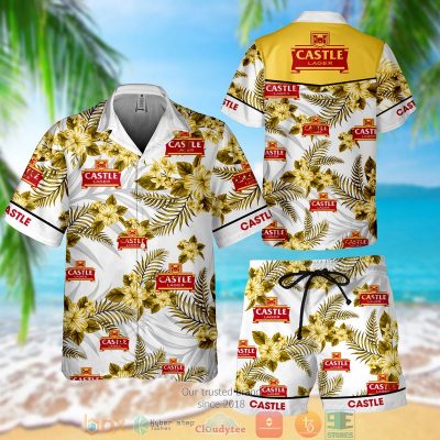 Castle Lager Hawaiian Shirt, Shorts - Hot Sale 2025