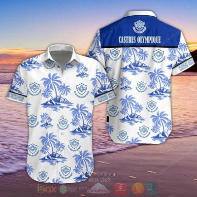 Castres Olympique Hawaiian Shirt, Shorts - Hot Sale 2025