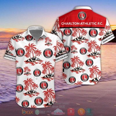 Charlton Athletic Hawaiian Shirt, Short - Hot Sale 2025