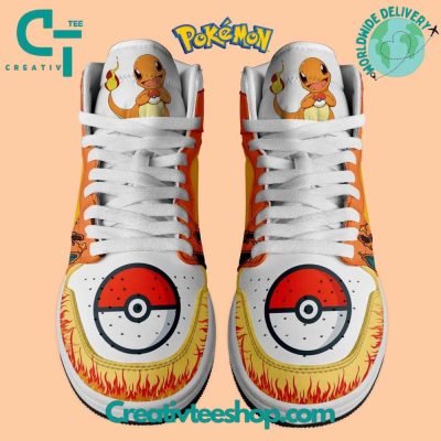 Charmander Pokemon Air Jordan 1 Sneaker - soulcals.com
