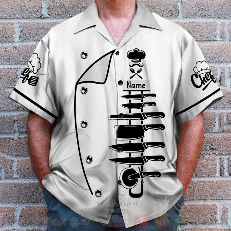Chef Custom Name Knife Kit Cream Hawaiian Shirt, Short - Hot Sale 2025 Chef Custom Name Knife Kit Cream Hawaiian Shirt, Short - Hot Sale 2025