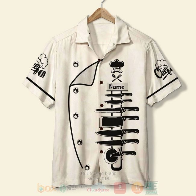 Chef Knife Kit Custom Name Hawaiian Shirt, Short - Hot Sale 2025