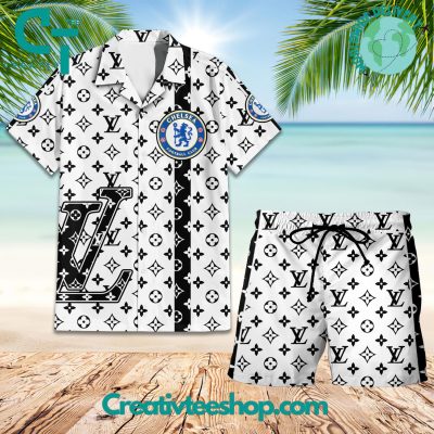 EPL Chelsea Louis Vuitton Hawaiian Shirt, Shorts - Teesmith