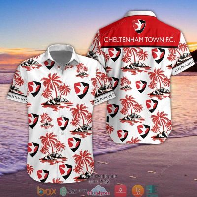 Cheltenham Town Hawaiian Shirt, Beach Short - Hot Sale 2025