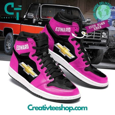 Chevrolet Custom Name Air Jordan 1 Sneaker - soulcals.com