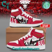 NBA Chicago Bulls Halloween Trick Or Treat Custom Air Jordan 1 Shoes - soulcals.com