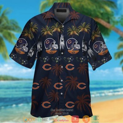 Chicago Bears Coconut Hawaiian Shirt, Short - Hot Sale 2025