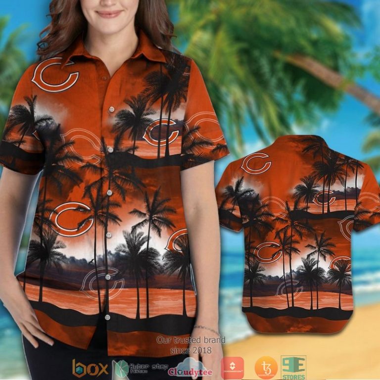 Chicago Bears Coconut Island Ocean Hawaiian Shirt, Short - Hot Sale 2025 Chicago Bears Coconut Island Ocean Hawaiian Shirt, Short - Hot Sale 2025